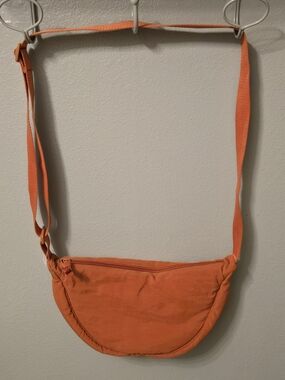 Orange Crossbody Shoulder Bag - Unbranded